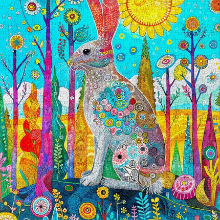 Enjoy Hare's Whimsical Land Puzzel 1000 Stukjes