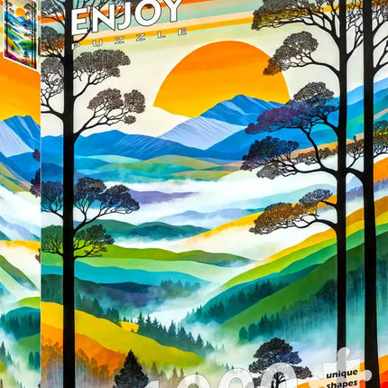 Enjoy Hilltops Breeze Puzzel 1000 Stukjes