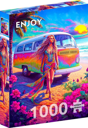 Enjoy Hippie at Heart Puzzel 1000 Stukjes