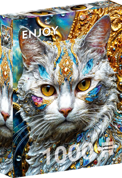 Enjoy Jeweled Cat Puzzel 1000 Stukjes