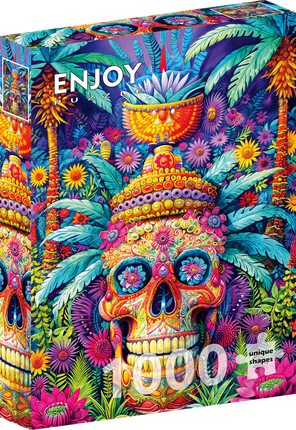 Enjoy Jungle Skull Puzzel 1000 Stukjes