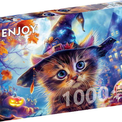 Enjoy Little Witch Cat Puzzel 1000 Stukjes
