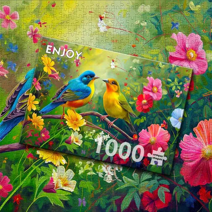 Enjoy Lovebirds Duet Puzzel 1000 Stukjes