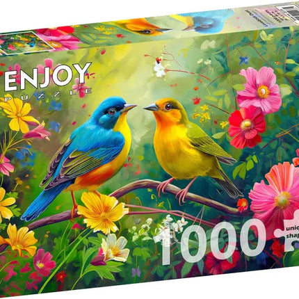 Enjoy Lovebirds Duet Puzzel 1000 Stukjes