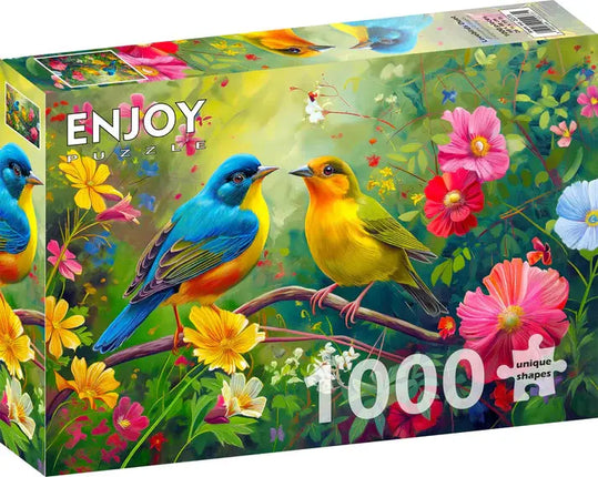 Enjoy Lovebirds Duet Puzzel 1000 Stukjes