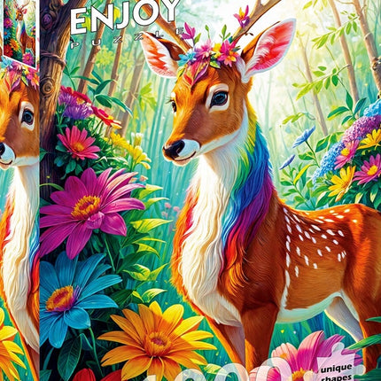 Enjoy Magical Deer Puzzel 1000 Stukjes