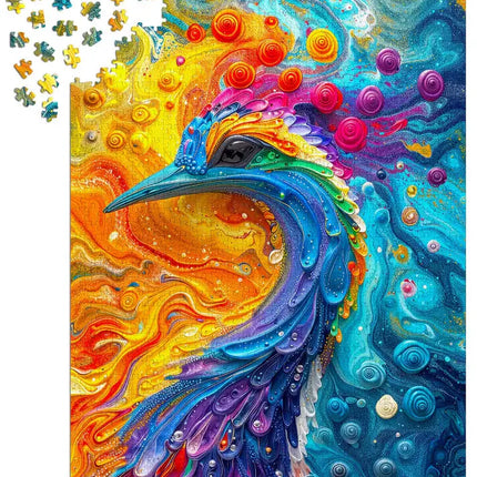 Enjoy Marble Feathers Puzzel 1000 Stukjes