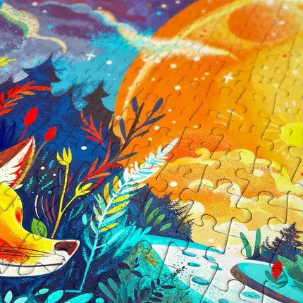 Enjoy Moon Fox Puzzel 1000 Stukjes