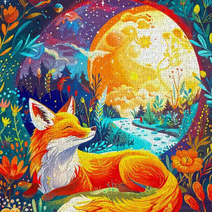 Enjoy Moon Fox Puzzel 1000 Stukjes