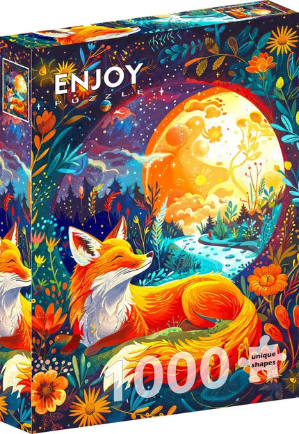 Enjoy Moon Fox Puzzel 1000 Stukjes