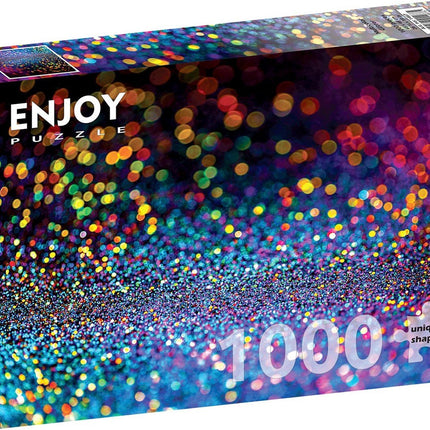 Enjoy Multicolor Glitter Puzzel 1000 Stukjes