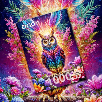 Enjoy Neon Owl Puzzel 1000 Stukjes