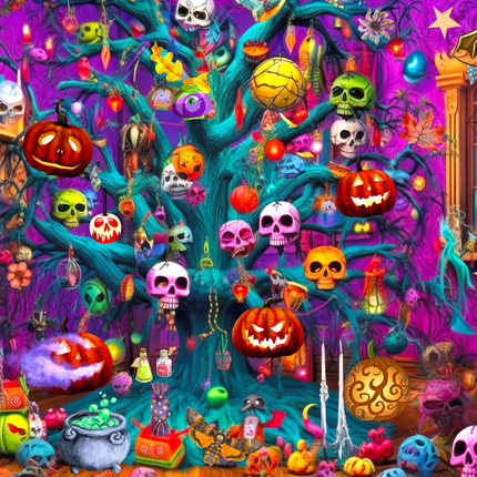 Enjoy Nightmare Manor Puzzel 1000 Stukjes