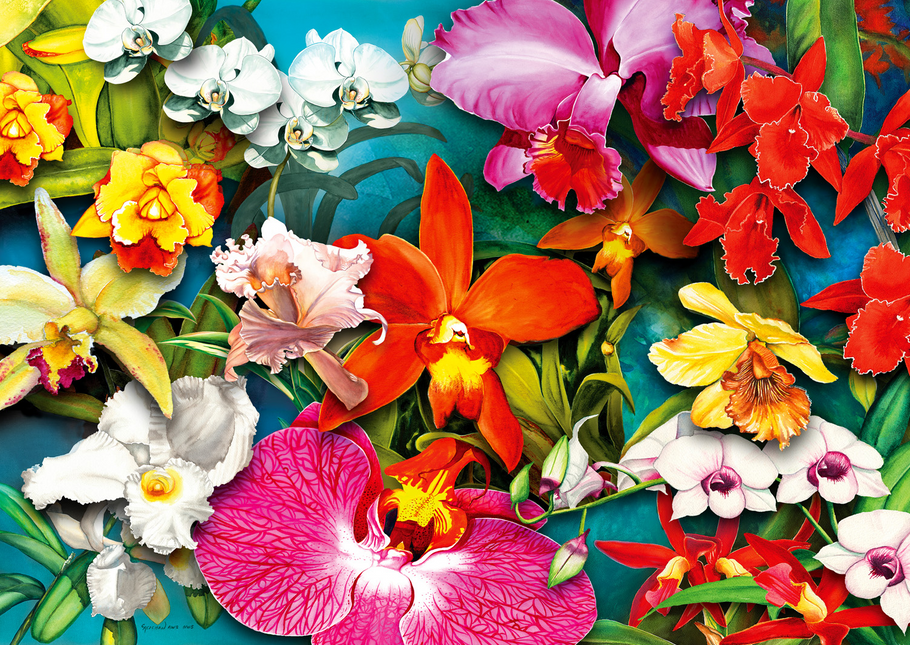 Enjoy Orchid Jungle Puzzel 1000 Stukjes
