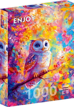 Enjoy Pastel Owl Puzzel 1000 Stukjes