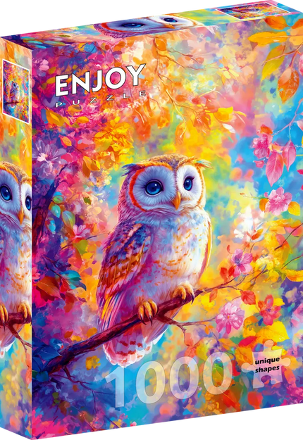 Enjoy Pastel Owl Puzzel 1000 Stukjes
