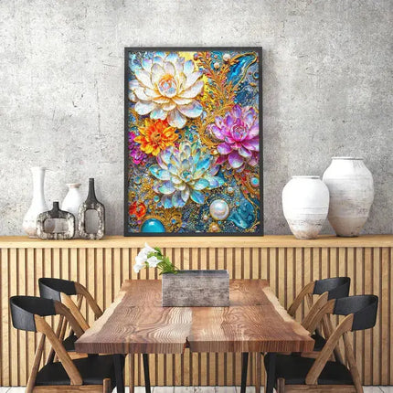 Enjoy Pearlescent Waterlilies Puzzel 1000 Stukjes