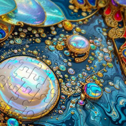 Enjoy Pearlescent Waterlilies Puzzel 1000 Stukjes