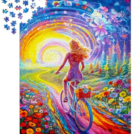 Enjoy Pedals to Freedom Puzzel 1000 Stukjes