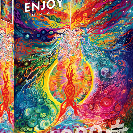 Enjoy Rainbow Epicenter Puzzel 1000 Stukjes