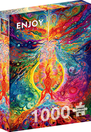 Enjoy Rainbow Epicenter Puzzel 1000 Stukjes