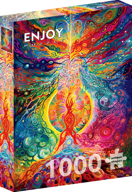Enjoy Rainbow Epicenter Puzzel 1000 Stukjes