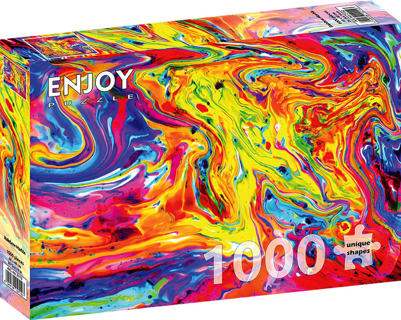 Enjoy Rainbow Marble Puzzel 1000 Stukjes