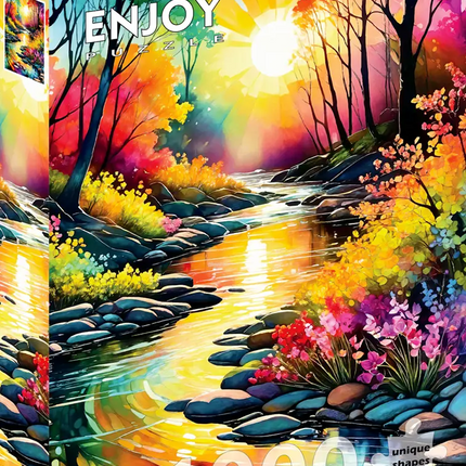 Enjoy Spring Stream Puzzel 1000 Stukjes