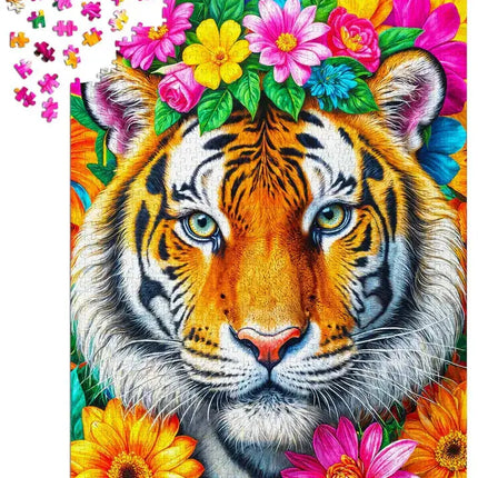 Enjoy Stripes and Blooms Puzzel 1000 Stukjes