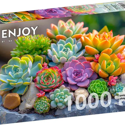 Enjoy Succulents Puzzel 1000 Stukjes