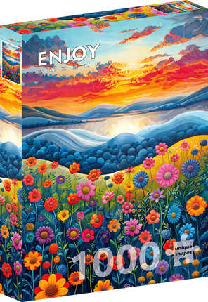 Enjoy Sunrise Fields Puzzel 1000 Stukjes