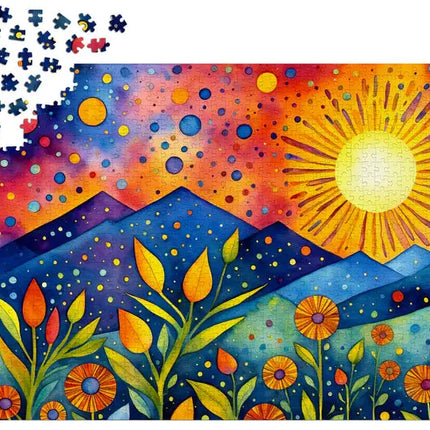 Enjoy Sunset Rain Puzzel 1000 Stukjes