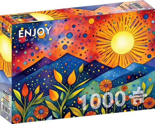 Enjoy Sunset Rain Puzzel 1000 Stukjes