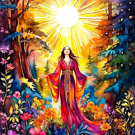 Enjoy The Goddess in Spring Puzzel 1000 Stukjes