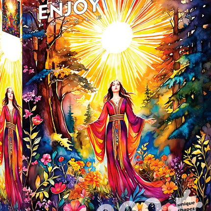 Enjoy The Goddess in Spring Puzzel 1000 Stukjes