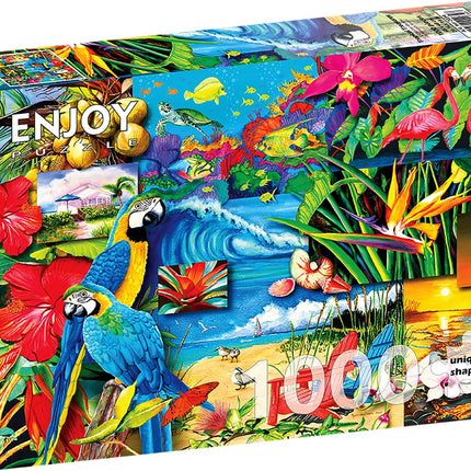Enjoy Tropical Treasures Puzzel 1000 Stukjes