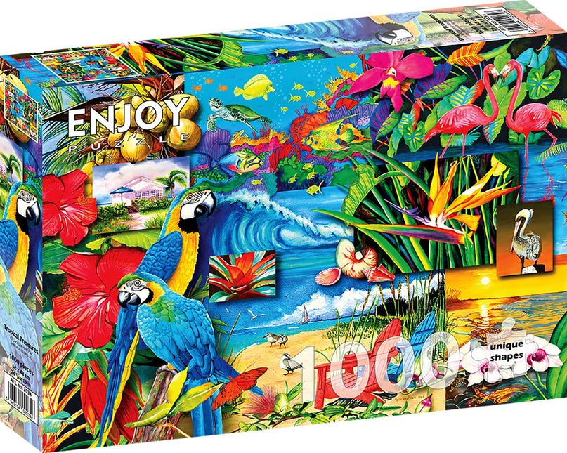 Enjoy Tropical Treasures Puzzel 1000 Stukjes