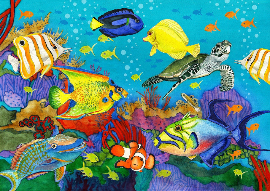 Enjoy Underwater Rainbow Puzzel 1000 Stukjes