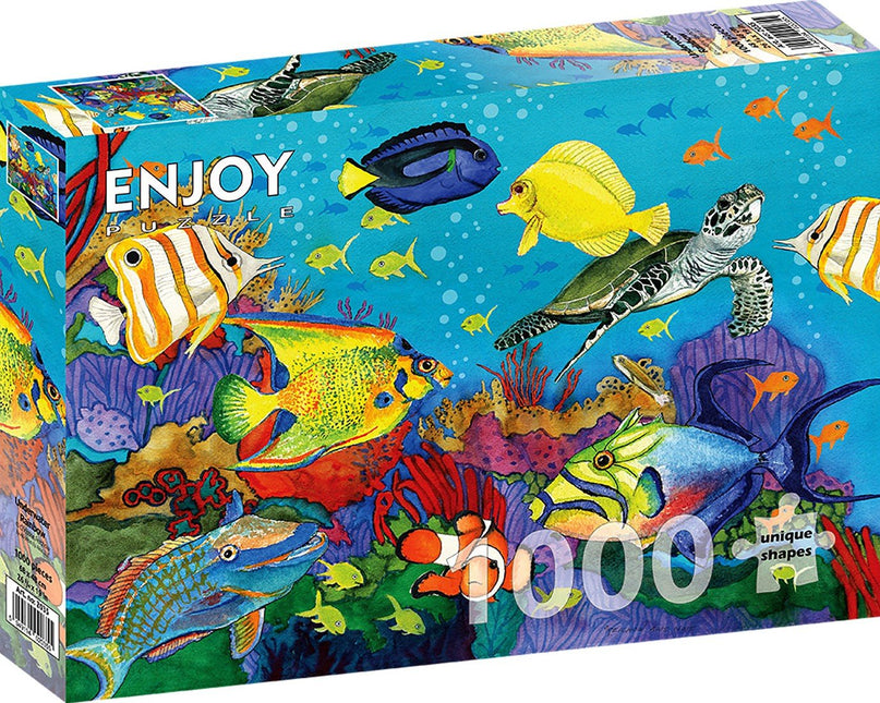 Enjoy Underwater Rainbow Puzzel 1000 Stukjes