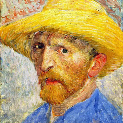 Enjoy Vincent Van Gogh: Self-portrait with a Straw Hat Puzzel 1000 Stukjes