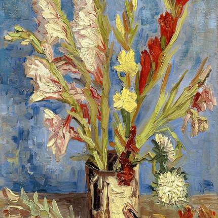 Enjoy Vincent Van Gogh - Vaas met Gladiolen en Chinese Aster Puzzel 1000 Stukjes