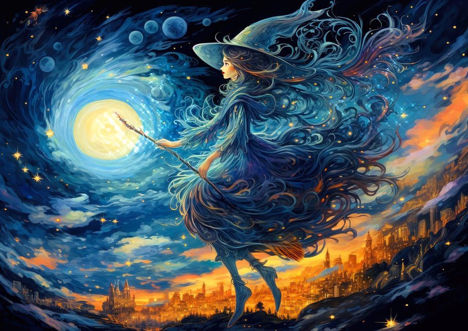 Enjoy Witch's Night Out Puzzel 1000 Stukjes