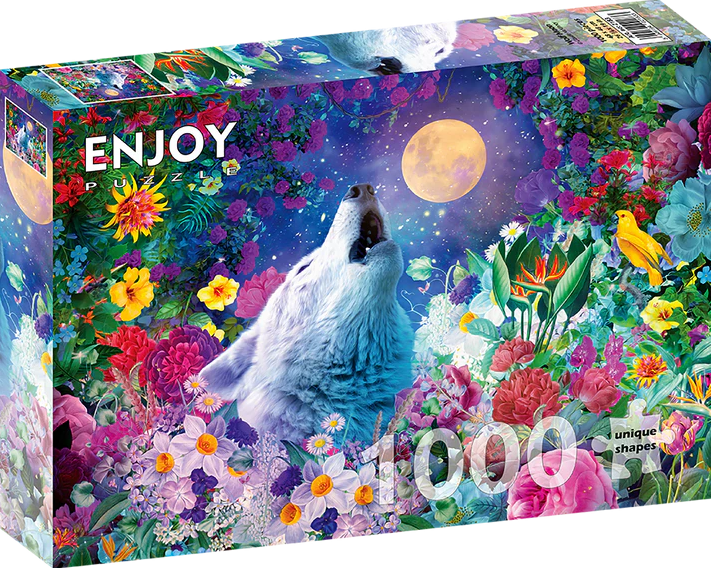 Enjoy Wolf Moon Puzzel 1000 Stukjes