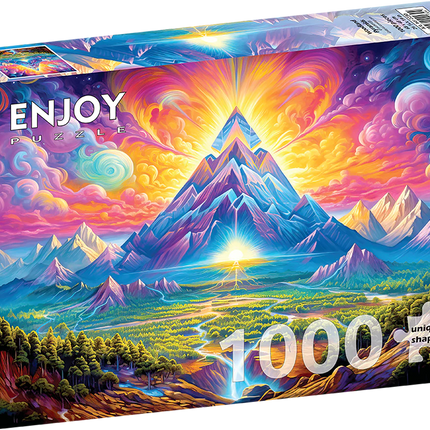 Enjoy Woodland Pyramids Puzzel 1000 Stukjes