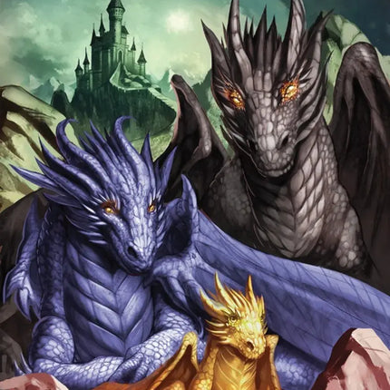 Eurographics Fourth Wing - Tairn, Sgaeyl and Andarna Puzzel 1000 Stukjes