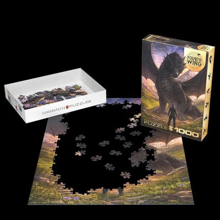 Eurographics Fourth Wing - Violet Meets Tairn Puzzel 1000 Stukjes