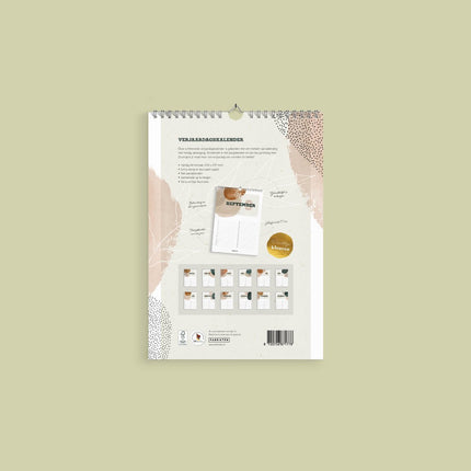 Fabrikten A5 Verjaardagskalender Zen