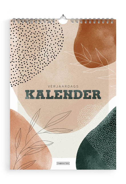 Fabrikten A5 Verjaardagskalender Zen