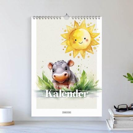 Fabrikten Verjaardagskalender Carino A4