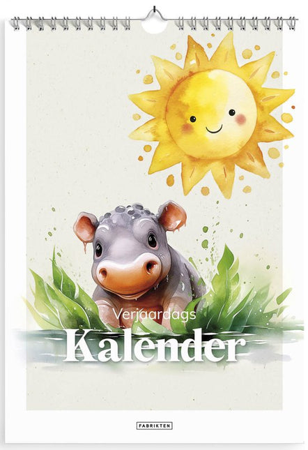 Fabrikten Verjaardagskalender Carino A4